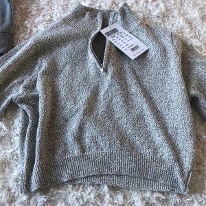 Cropped sweater